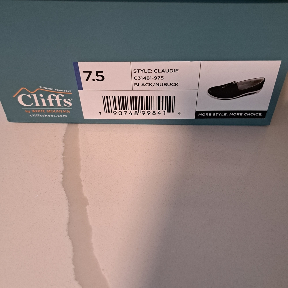 Cliffs by White Mountain Black Women's Shoes - Picture 5 of 7